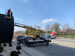 Wynajem podnośników koszowych Wrocław Oława - SKYSERVICE